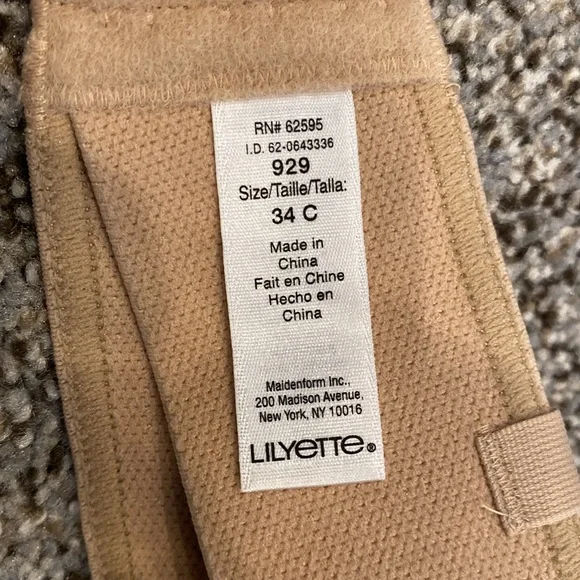 LILYETTE Seamless Strapless Bra - Tan, 34C - Picture 3 of 3